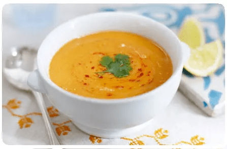 Soupe aux lentilles